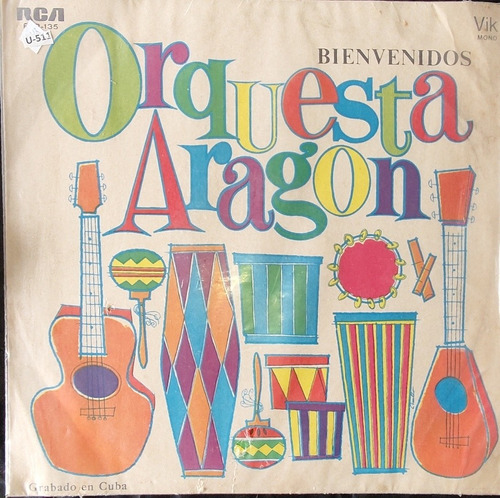 Vinilo Lp De Orquesta Aragon   Bienvenidos (xx84