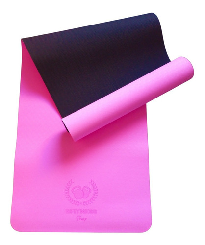 Yoga Mat Ecofriendly-tpe, Colchoneta Bicolor 6mm