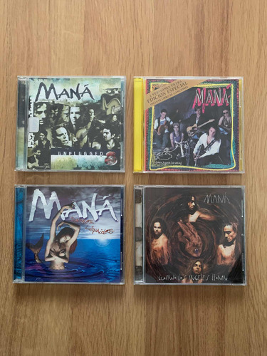 Cds (4) Maná (importados) 