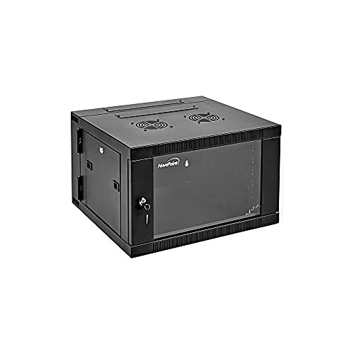 Navepoint 6u Wall-mount Network Cabinet For 19  It Equipment