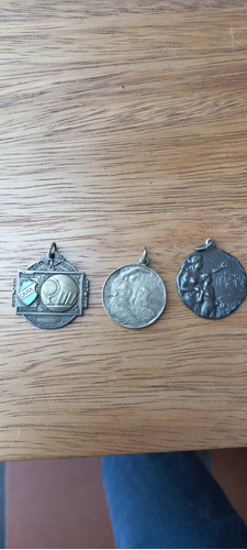 3 Medallas Antiguas 1925, 1967