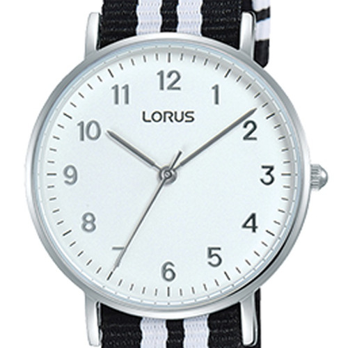 Imagen 3 de 10 de Reloj Lorus By Seiko Rh823cx8 Mujer Malla Tela Garantia