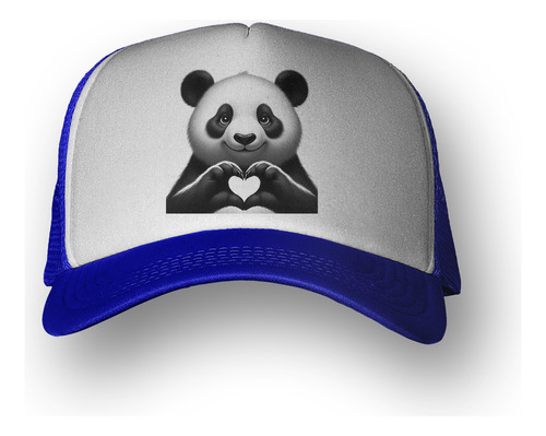 Gorra  Oso Panda Corazon Enamorado Amor Love