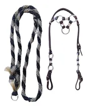 Comprar Rédea De Crina Cabelo Cabeçada 3 Argolas Pu002F Cavalo Muares
