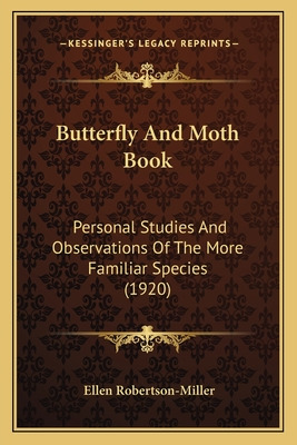 Libro Butterfly And Moth Book: Personal Studies And Obser...
