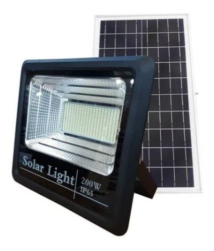 Reflector Lampara Led Panel Solar 750c 100w Recargable 