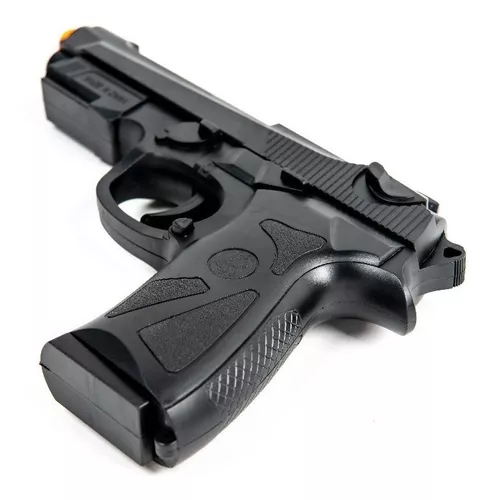 Pistola Airsoft Beretta 92 Spring - Plástico - Toy - Calibre 6,0mm