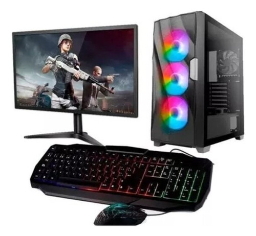 Pc Gamer Core I7-10th Ram16gb Disco1tb+ssd480 Rx550 4gb M24