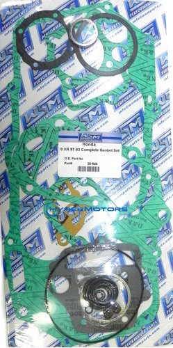 Kit Empaques Honda 70 Crf-f (2004 A 2012)/xr (1997 A 2003)