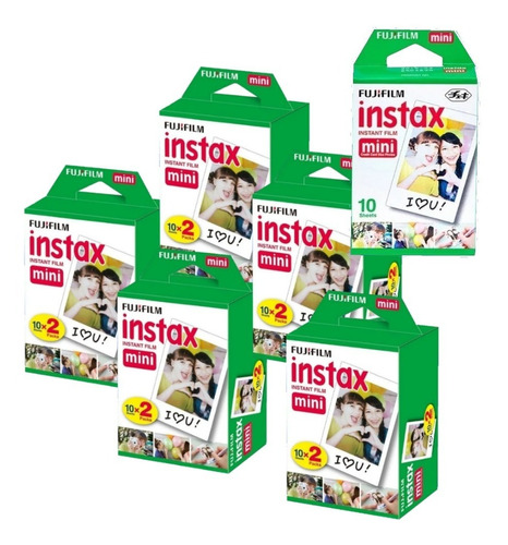 Rollo Fujifilm Instax Mini Marco Blanco X11 U. Entrega Cuota