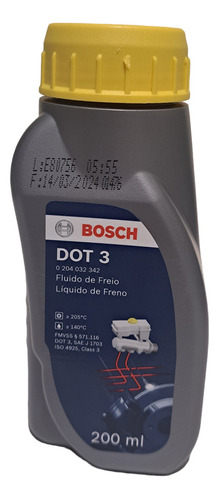 Liquido De Frenos Bosch Dot3 200ml