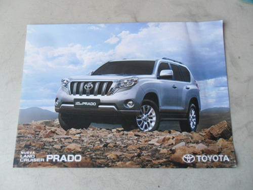 Toyota Land Cruiser Prado Folleto Catalogo No Manual Auto