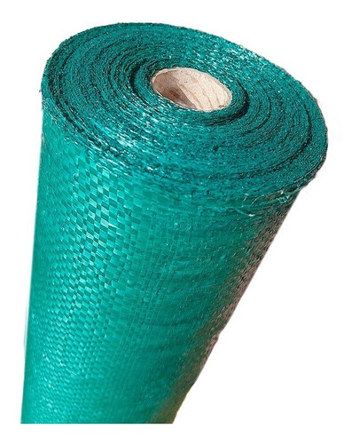 Rafia Verde Cubre Cerco Importada 1.50 X 5m 70gr Premium