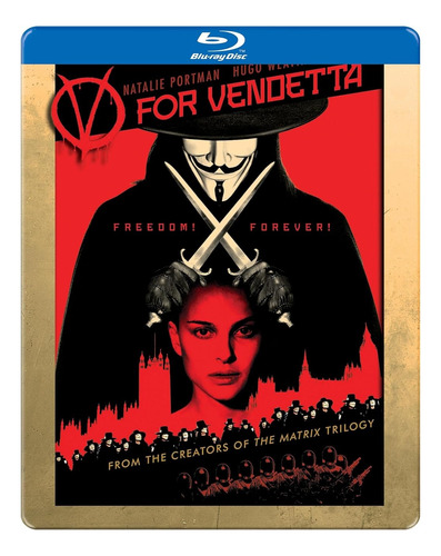 Blu-ray V For Vendetta / V De Venganza / Steelbook