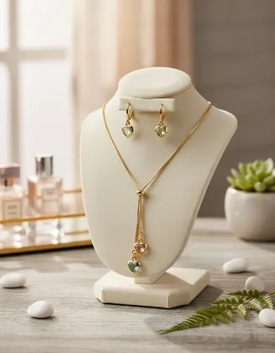 Kit Brinco E Colar Gravata 2 Folheado Ouro Antialérgico Dourado