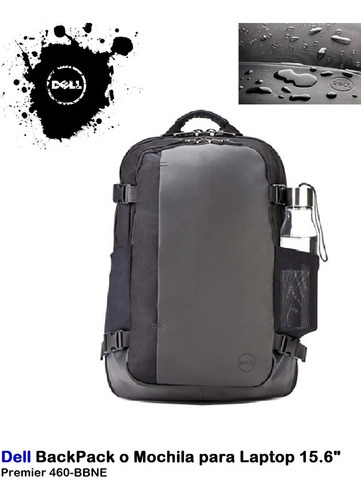 Mochila O Backpack Dell Premier 460-bbne | Para Laptop 15.6 Color Negro