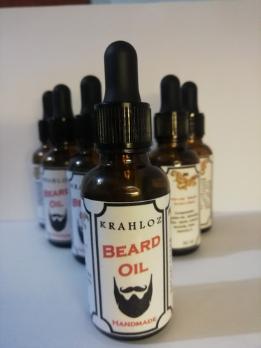 Imagen 1 de 3 de Aceite Para Barba , Krahloz, Producto Natural