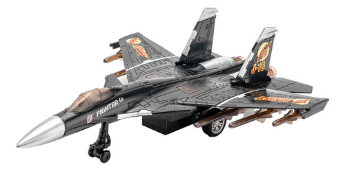 Avión De Combate Fundido A Presión, Avión De Negro1c