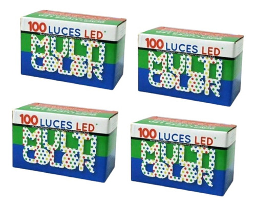 Luces Led Por 100 Multicolor Decoracion Hogar Interior Y Ext