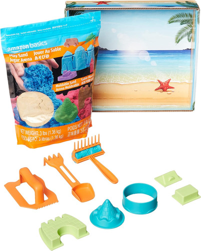 Amazon Basics Arena De Juego Sensorial Moldeable Con Moldes