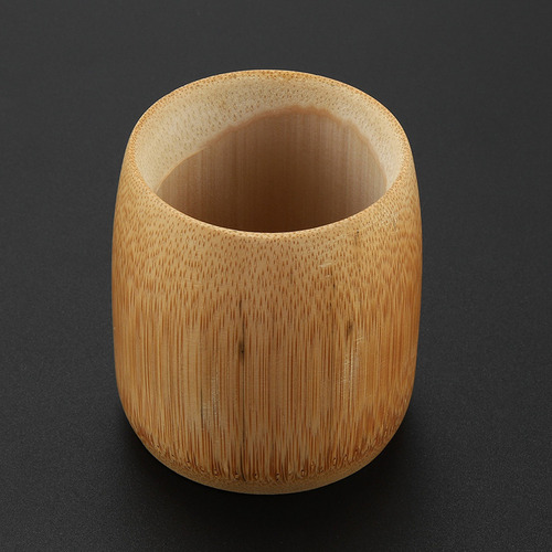 Taza De Té De Bambú Puro Natural Hecha A Mano Sin Pintura, R