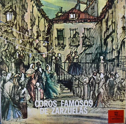 Zarzuela - Coros Famosos / Lp Vinilo Acetato (Usado)