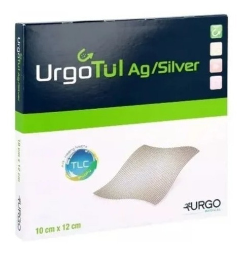 Urgotul Ag/silver Antibacteriano 10x12cm Curación Avanz Unid