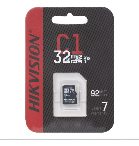 Microsd Hikvision 32gb Clase 10 Hs-tf-c1 32g Multiproposito