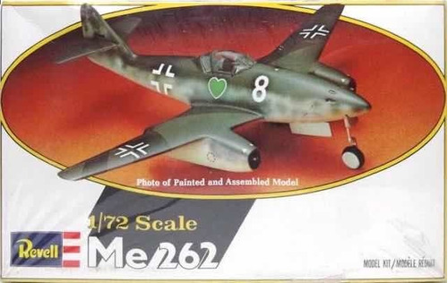 Avión A Escala Revell Me 262 (1978) Messerschmitt