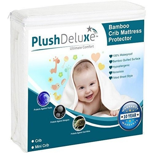 Protector De Colchon Para Cuna 100% Impermeable Hipoalergeni