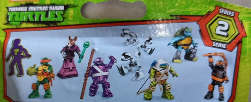 Tortugas Ninja Mega Bloks Sobre Al Azar Serie 2 Una Figura 