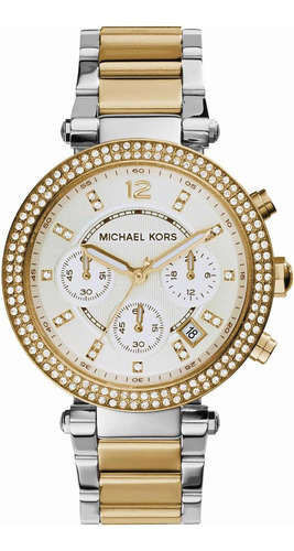 Michael Kors Reloj Parker De Dos Tonos Para Mujer Mk5626