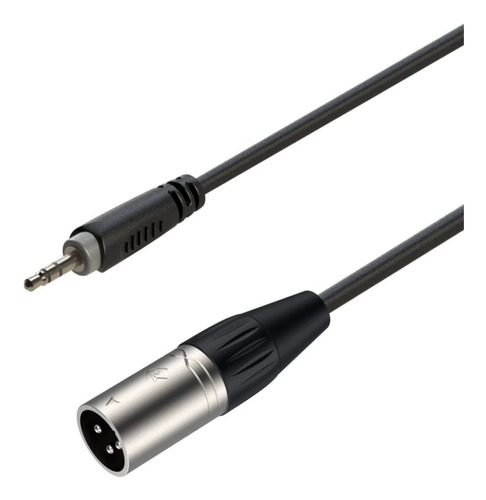 Cable De Audio Jack 3.5mm Estéreo A Xlr Macho 6 Metros 