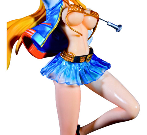 Figura Nami One Piece Hot Sexy Traje De Baño Con Base
