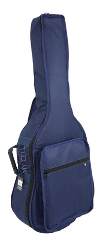 Capa De Violão Clássico Azul Modelo Cargo Case Bag 