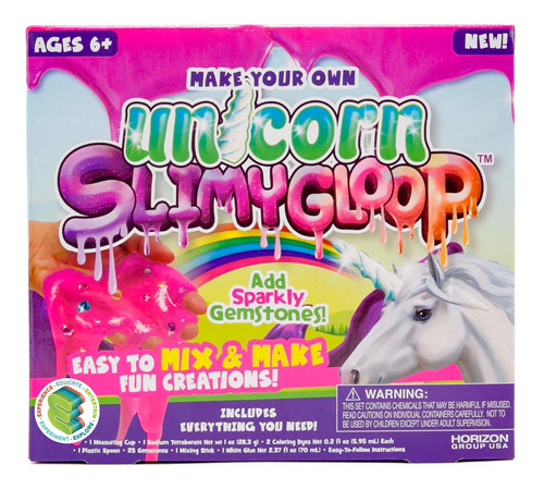 Kit De Slime Slimygloop Crea Tu Propio  De Sirena Por H Ksl