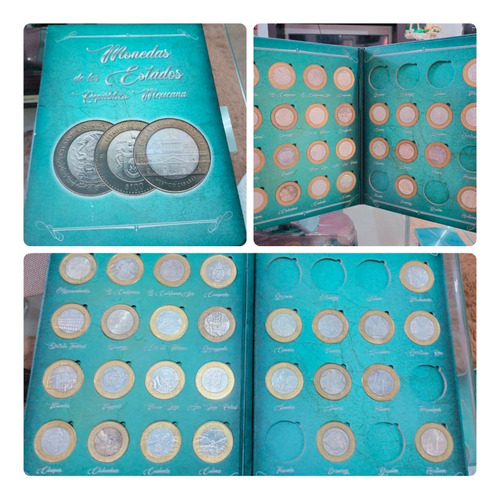 Colección Monedas De Los Estados Fase 2, 26 Monedas.