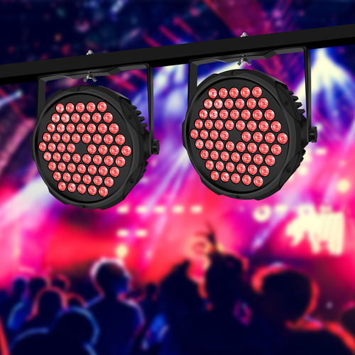 Cañon De Leds Rgb Rhythmic Audio Dmx Todo Colo 60x3w
