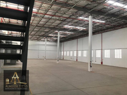 Excelente Galpão Para Locação No Polo Industrial De Jandira - Confira!!! - Ga0110