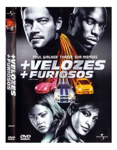 Dvd Filme: Velozes E Furiosos 2 (2003) Dublado E Legendado