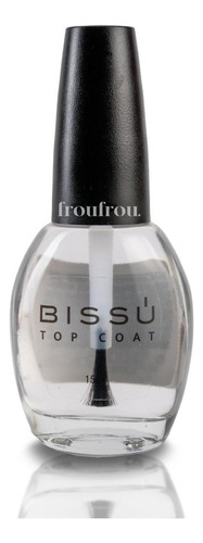 Esmalte De Uñas Top Coat Bissú Froubissuesmaltetopcoat Esmalte Top Coat De 15ml De 1 Unidades Color Transparente