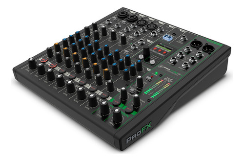 Mixer analógico de 10 canais ProFX10v3 Plus com interface de 10 canais