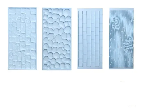 Texturizador Muro  Ladrillo Y Piedra Rustico - Madera X4