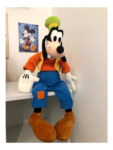 Pelúcia Pateta Goofy Disney Store Eua Original 52cm