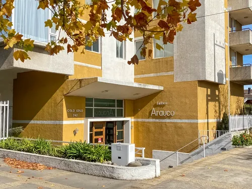 Arriendo De Departamento Amoblado En Edificio Arauco