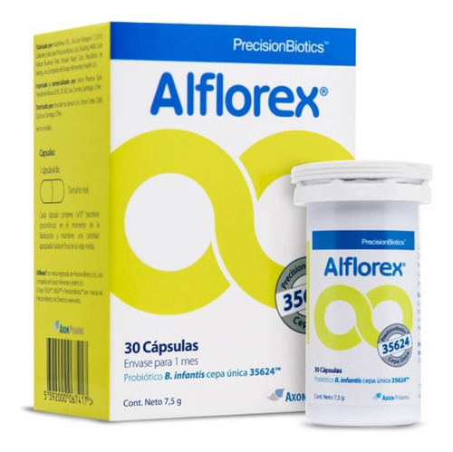 Alflorex Probióticos 30 Cápsulas