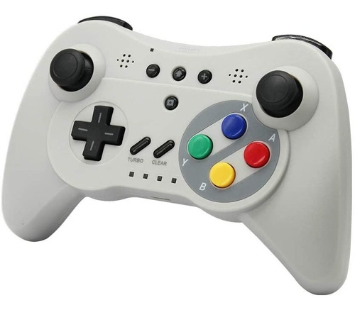 Control Nexilux Inalambrico Tipos Snes Switch/pc/android Color Gris