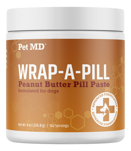 Pet Md Wrap A Pill Pasta De Pildora Con Sabor A Mantequilla 