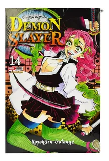 Demon Slayer, De Koyoharu Gotouge., Vol. 14. Editorial Panini, Tapa Dura En Español, 2016