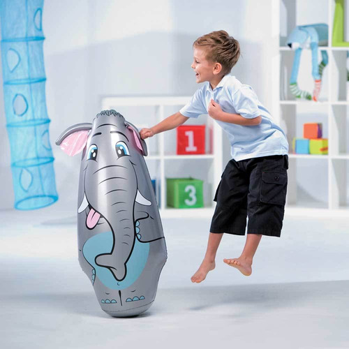 Imagen 2 de 2 de Porfiado Elefante Splash And Play 91cm